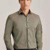 Hemden Seidensticker Performance-Hemd Slim Uni (01.650400)(01.650400.0076) grün