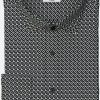 Seidensticker Popeline Business Hemd in X-Slim mit Kentkragen Druck (01.942420-0039) schwarz Hemden