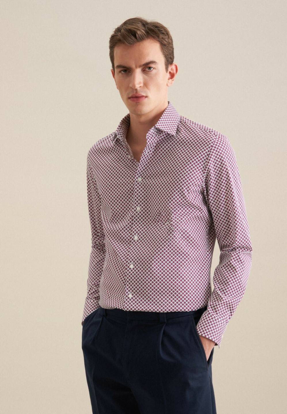 Seidensticker Performance-Hemd Slim pink 0044 Hemden